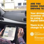 Driving examiners are going digital
