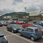 Car damaged in hit and run at the Abbeycentre