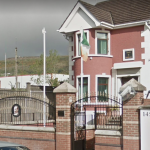 Suspected arson and paint attack on Sinn Fein’s west Belfast offices