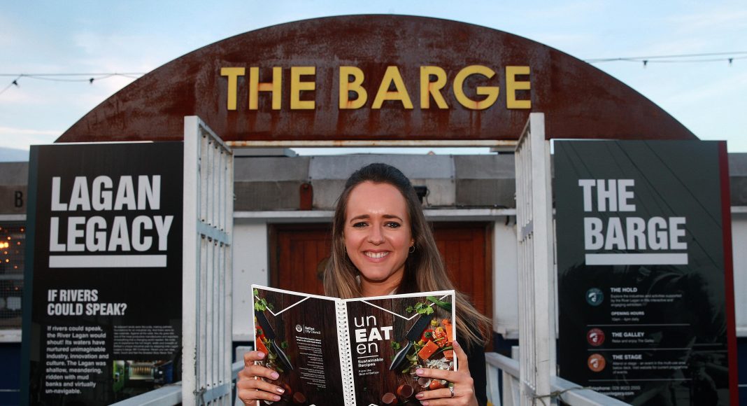 Councillor Kate Nicholl, chair of Belfast City Council’s People and Communities Committee, looks at the recipes in the un-Eat-en cookbook.