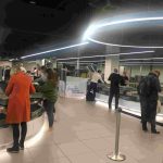 Security waiting time at George Best Belfast City Airport is six minutes Belfast City Airport security Oct2018