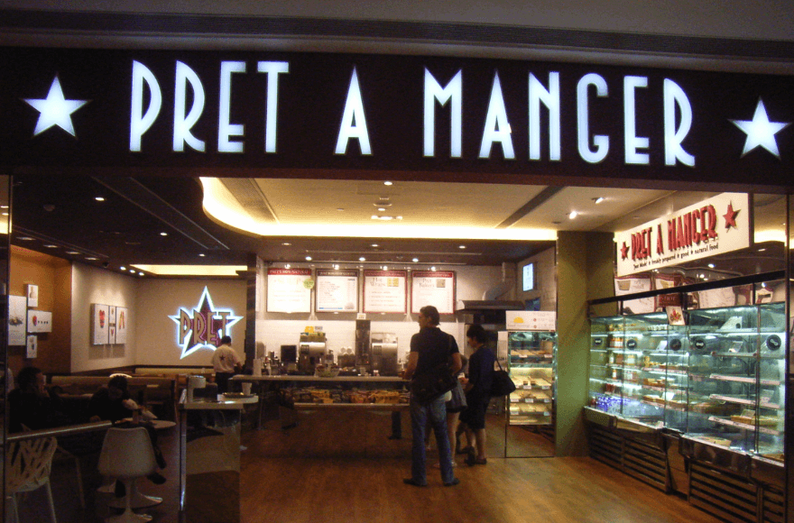 Pret A Manger.