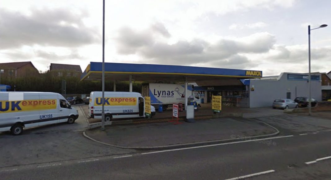 Ballynure service station.
