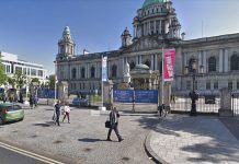 Teenager due in court in connection with alleged assault on man outside City Hall Belfast City Hall.