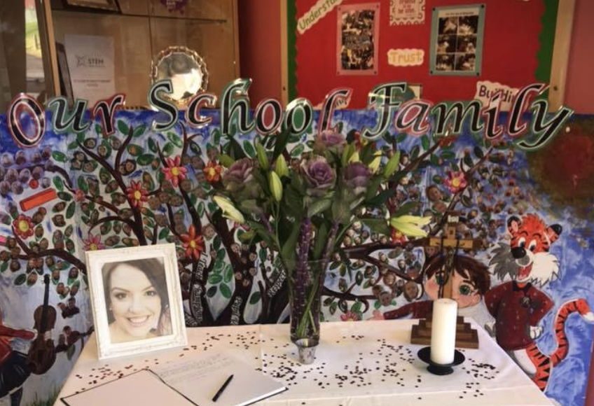 A book of condolence has been opened following the tragic death of Miss Kennedy.