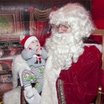 Twelve days of winning festive cheer from the Children’s Heartbeat Trust Baby Ezra Hill and Santa. Ezra is 13 weeks old, from Belfast and has Supraventricular tachycardia (SVT).