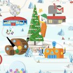 Busy night as Santa begins his delivery of presents around the world Santa Tracker.