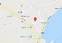Newtownabbey filling station robbed by man with hammer O'Neill Road.