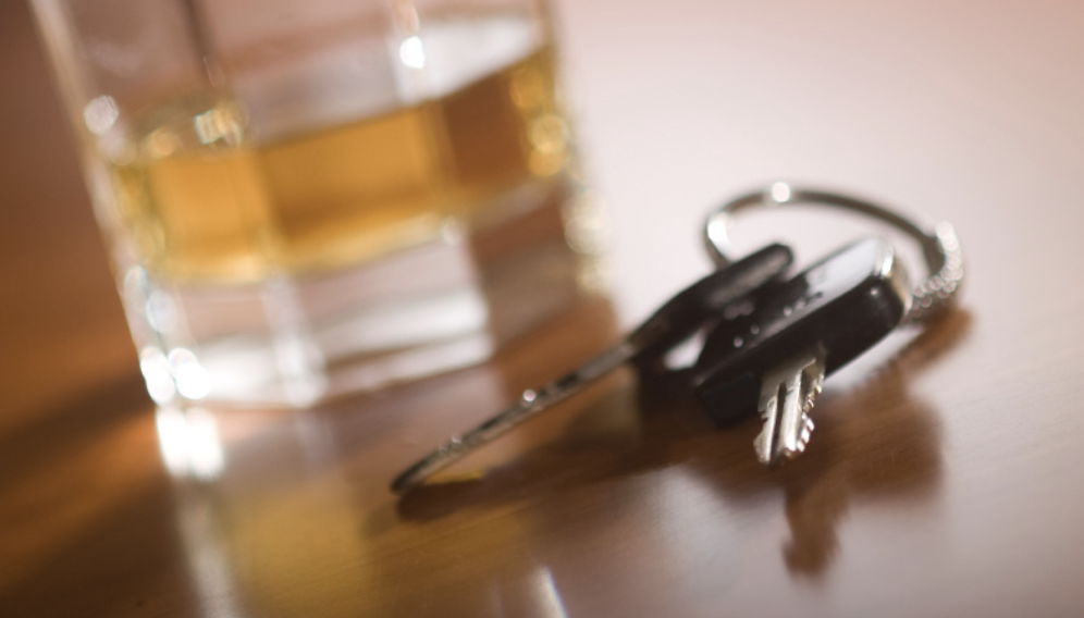 Never drink and drive.