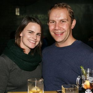 Lizzie Colvin and Matt Holden.