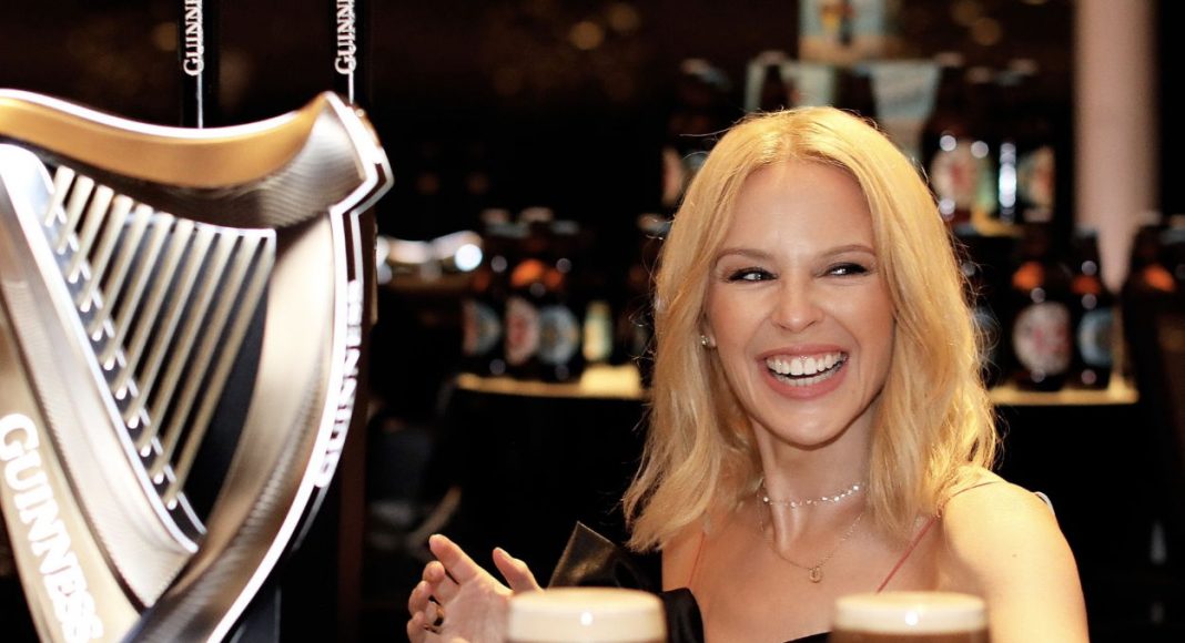 Kylie Minogue offering free admission to Guinness Storehouse.