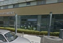 Hospital visiting put on hold Antrim Area Hospital.
