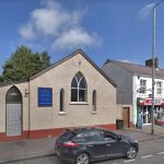 Metal bar used to smash church window in Ballyclare Ballyclare Free Presbyterian.
