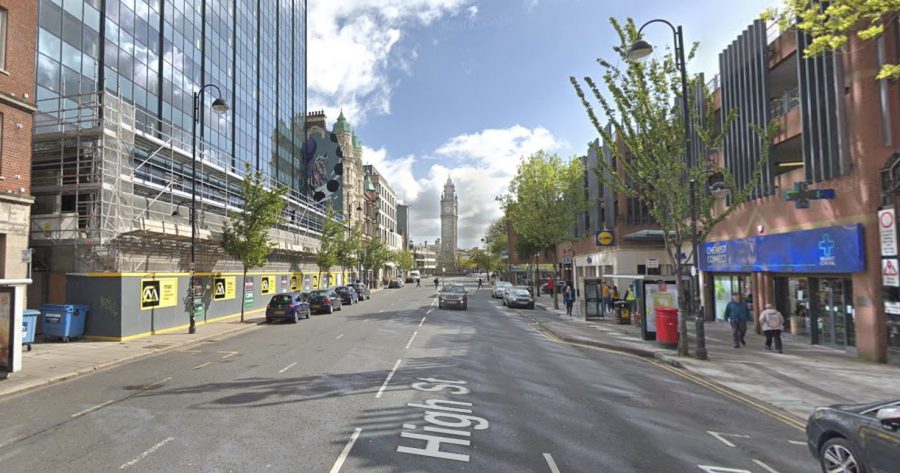 High Street, Belfast. Google Maps.