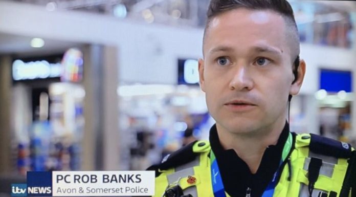 Rob Banks: cop that for a name! PC Rob Banks.