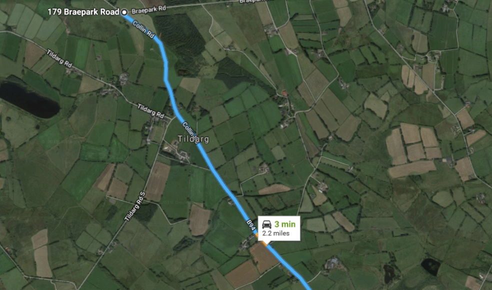 Collin Road, Ballyclare.