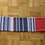 Scarf depicting railway delays fetches €7550 on eBay Pic by Sara Weber.