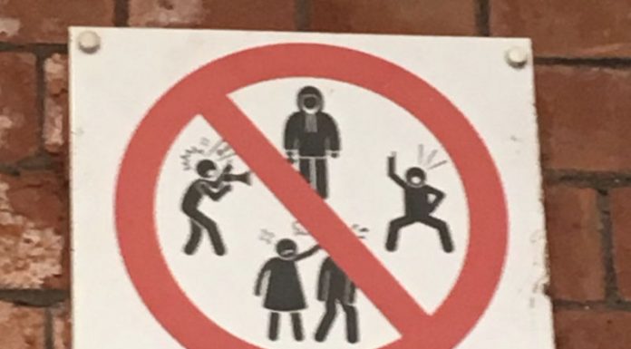 Ballymoney anti-social behaviour sign has people off the rails Ballymoney sign has been branded as humorous.