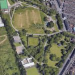 Petition calling for off lead play area for dogs at Woodvale Park in Belfast.