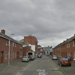 Man, woman and child threatened by five men armed with metal bars at a house in the Shankill