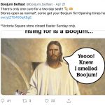 Boojum under fire for advertisement mocking Christianity