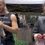 WARNING: graphic content – controversial anti-vegan protester may have sick stunt planned for Belfast festival