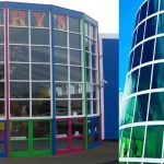 Front of Barry’s Amusements in Portrush v Coachella tower