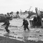 D-Day commemorations begin with lone piper