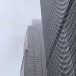 ‘One dead’ after helicopter crashes into building in New York City