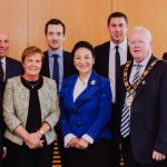 Chinese leaders in Co Antrim visit