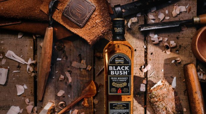Getting a taste of Black Bush Carved
