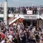 Brawl begins on cruise ship after passenger dresses as clown