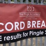 Typo on ‘GSCE’ congrats banner