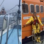 Five people rescued after yacht runs into difficulty off Antrim coast