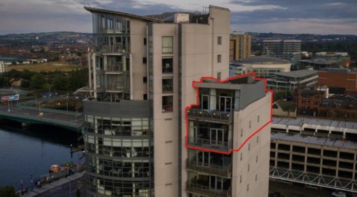 Set sail in this spectacular Belfast penthouse