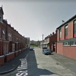 Two adults and two children left shaken after three men with shovels rummage through their house