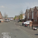 Man shot in thigh in front of woman and four children