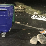 Youths hurl bricks and bottles at police in interface disorder