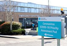 Ambulances queued outside Antrim A&E as politicians urged to re-think relaxation of rules