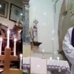 Priest adds filters while vicar goes on fire