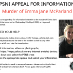 Emma Jane McParland murder: leaflets sent to south Belfast residents