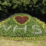 Flowerbeds say ‘thank you’ to the NHS