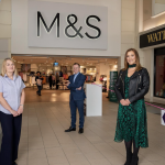 Keeping shoppers safe at Fairhill as Ballymena is back in business