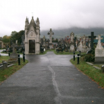 Headstone damaged in Milltown Cemetery