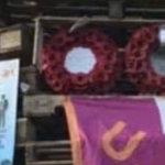 Condemnation as poppy wreaths are burned on Londonderry bonfire