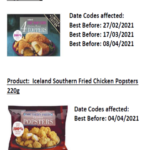 Iceland recalls chicken products over salmonella fears
