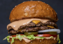 The burger is our favourite sandwich!