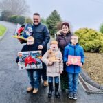 Noah from Ballyclare gets a gift from Santa’s elves!
