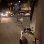 Police vehicle rammed with burning car in Tigers Bay