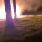 Disturbances occur for third night